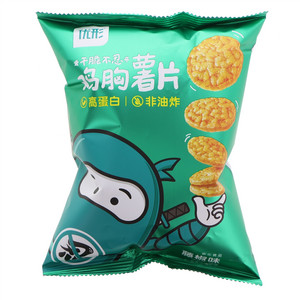 优形鸡胸薯片（藤椒味）