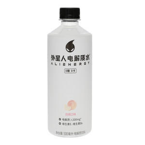 外星人电解质水电解质饮料 白桃口味