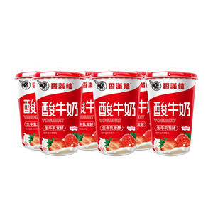 香滿樓草莓酸牛奶180g(1*6)