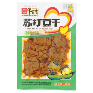 千百度苏打豆干（泡椒味）
