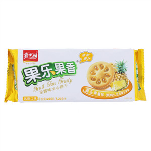 嘉士利果乐果香果酱味夹心饼干