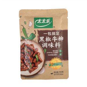 太太乐黑椒牛柳调味料 100克
