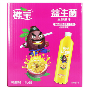 樵宝百香果味益生菌复合果汁饮品