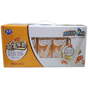 银桥花生牛奶复合蛋白饮料