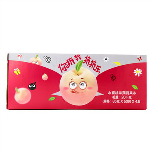 水蜜桃味蒟蒻果冻