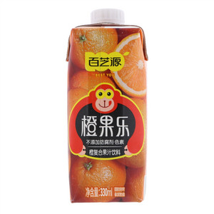   百芝源山果印象橙汁饮品