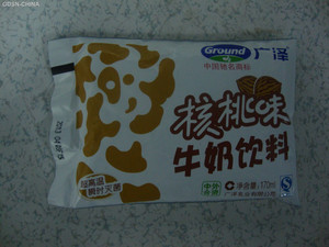 广泽核桃味牛奶饮料