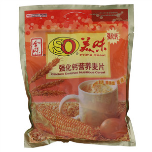 金味强化钙营养麦片