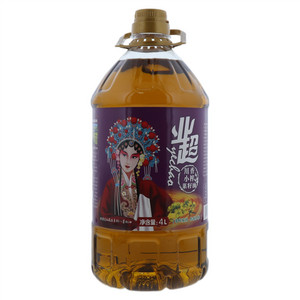 业超脸谱文化花旦系列川香小榨菜籽油