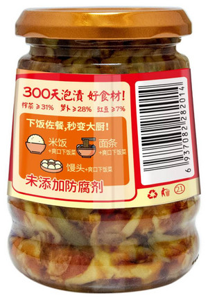 味聚特271克下饭菜