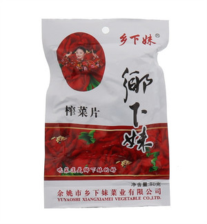 乡下妹榨菜片80g