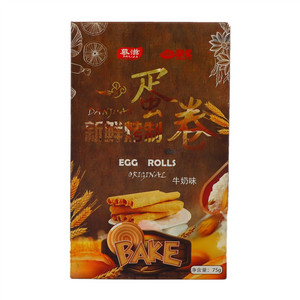 慕滋鸡蛋卷(牛奶味)