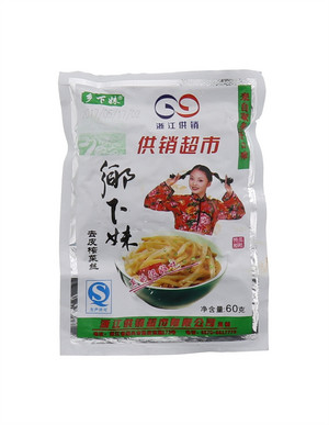 乡下妹去皮榨菜丝60g