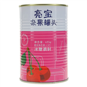 亮宝杂果罐头