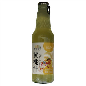 紫色光芒黄桃汁
