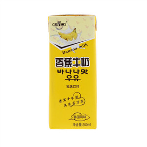 王屋山香蕉牛奶乳味饮料