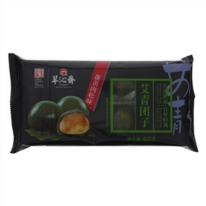 翠沁斋蛋黄肉松味艾青团子