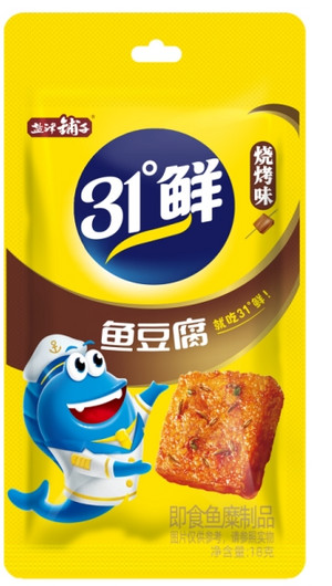 18g鱼豆腐(烧烤味)  即食鱼糜制品