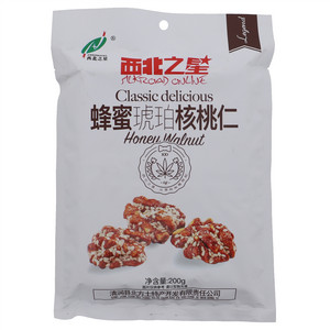西北之星蜂蜜琥珀核桃仁