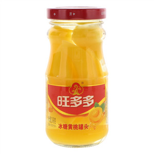 旺多多冰糖黄桃罐头