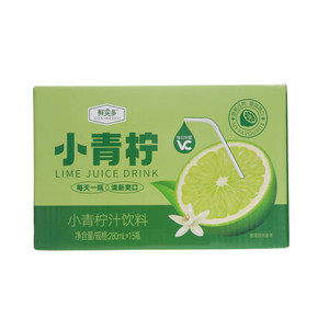 鲜实多小青柠汁饮料