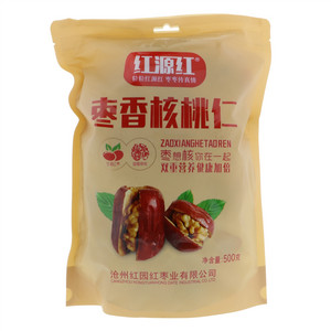 红源红枣香核桃仁500克
