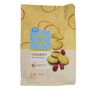 惠宜红枣全麦饼干