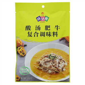 味达美酸汤肥牛复合调味料150G/1×60