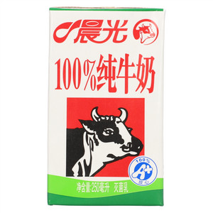 晨光100%纯牛奶