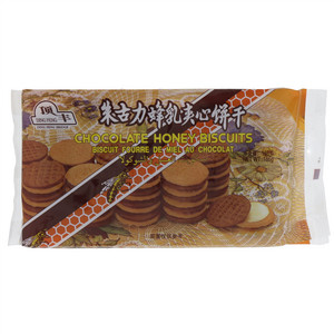 顶丰朱古力蜂乳夹心饼干