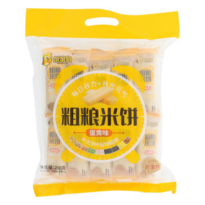 笨笨狗蛋黄味粗粮米饼