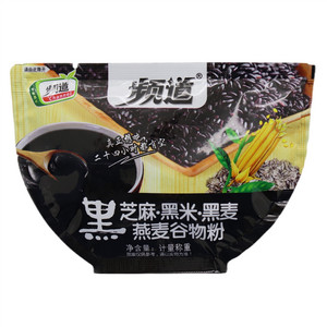 频道黑芝麻黑米黑麦燕麦谷物粉