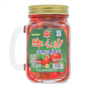 牛心山冰糖山楂罐头
