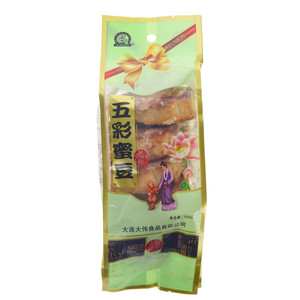 DAWEIFOOD大伟食品五彩蜜豆月饼