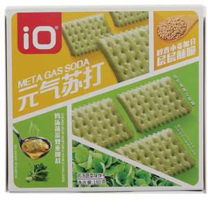io元气苏打-鸡汤蔬菜味饼干