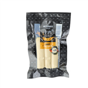 NUTRIMAX  优追麦克斯原味牛肉香肠（熏煮香肠）原味
