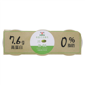 和润高蛋白抹茶希腊式发酵乳