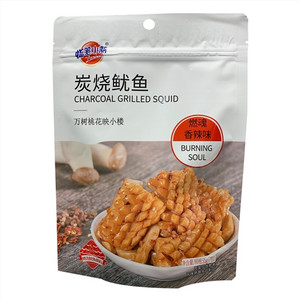 蜡笔小新燃魂香辣味炭烧鱿鱼风味熟食水产制品