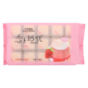 佐佐甜品480克恋上奶忧-草莓味