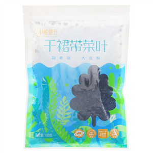 小熊船长干裙带菜叶