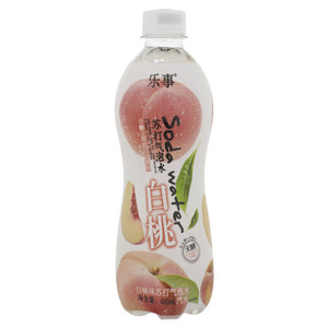 乐事白桃味苏打气泡水（汽水）