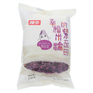 桃李幸福的紫米糯面包