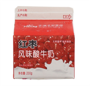宁波红枣风味酸牛奶200g