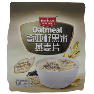 皇麦世家奇亚籽黑米燕麦片