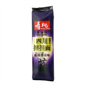 寿桃非油炸四川担担面麻辣香菇味