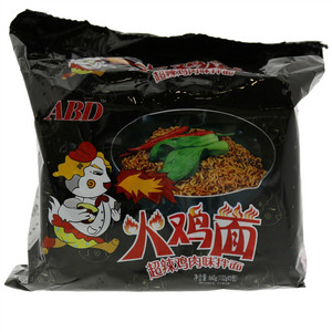 福家欢ABD火鸡面超辣鸡肉味拌面