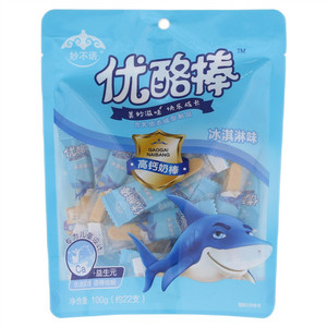 妙不语冰淇淋味高钙优酪奶棒