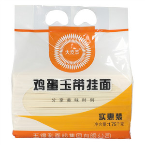 天麦然鸡蛋玉带挂面（花色挂面）