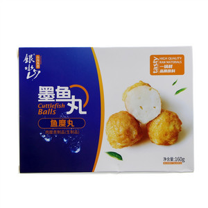 银水山速冻墨鱼丸（鱼糜丸）