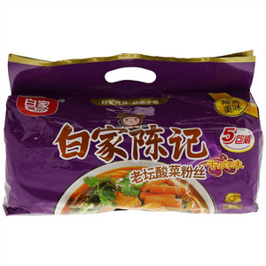 白家陈记牛肉味老坛酸菜粉丝